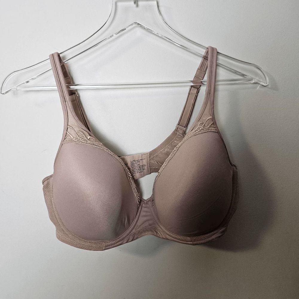 Soma Breathe Beautifully Full Coverage Bra Tan Size 36DD